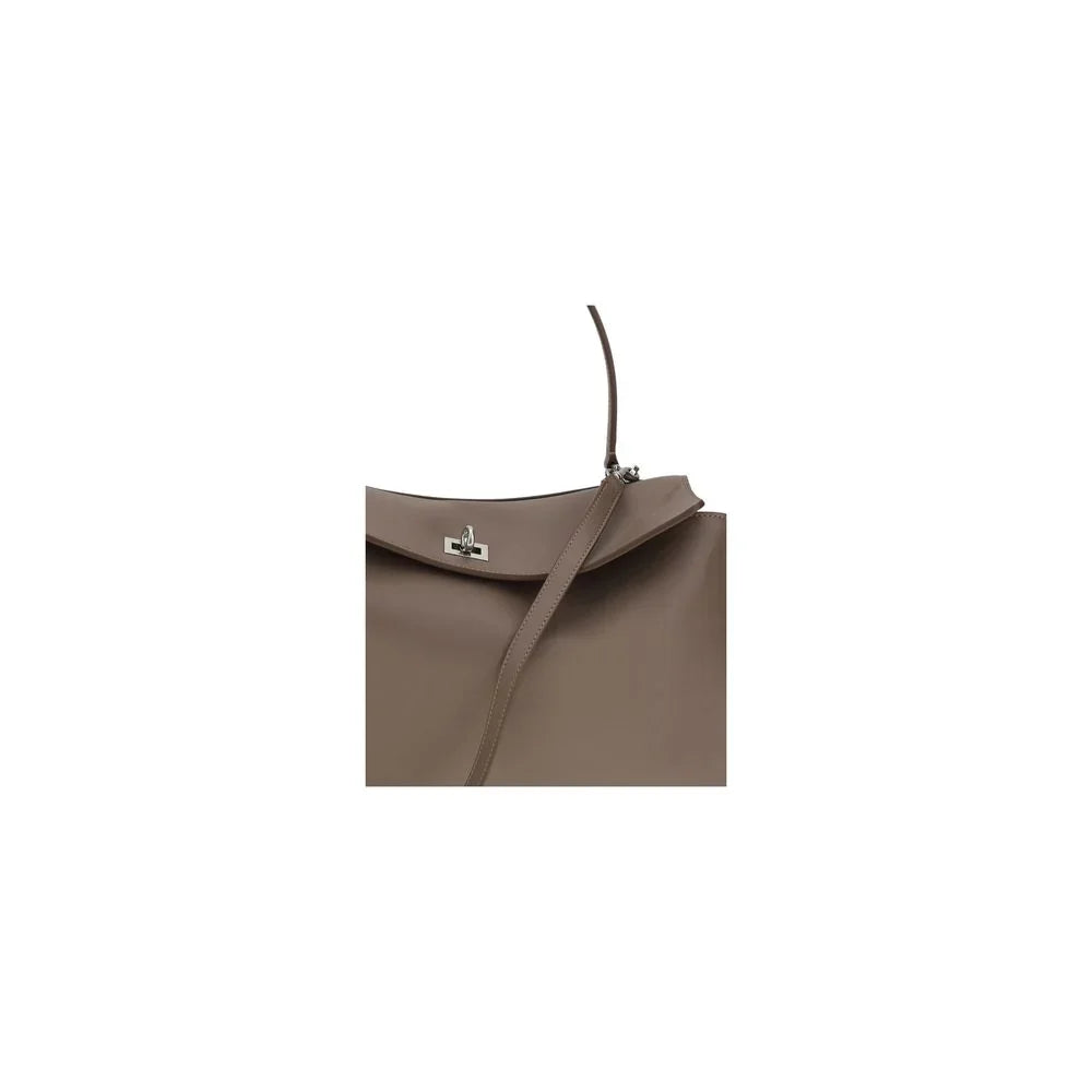 Gray Calf Leather Bos Taurus Shoulder Bag