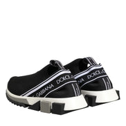 Black Slip On Sorrento Low Top Sneakers Shoes