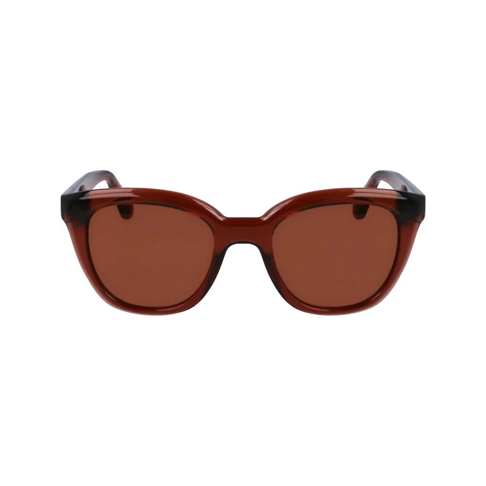 Brown Injected Sunglasses