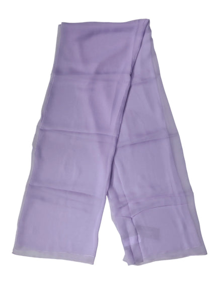 Purple Stole Silk Neck Wrap Shawl Men Scarf