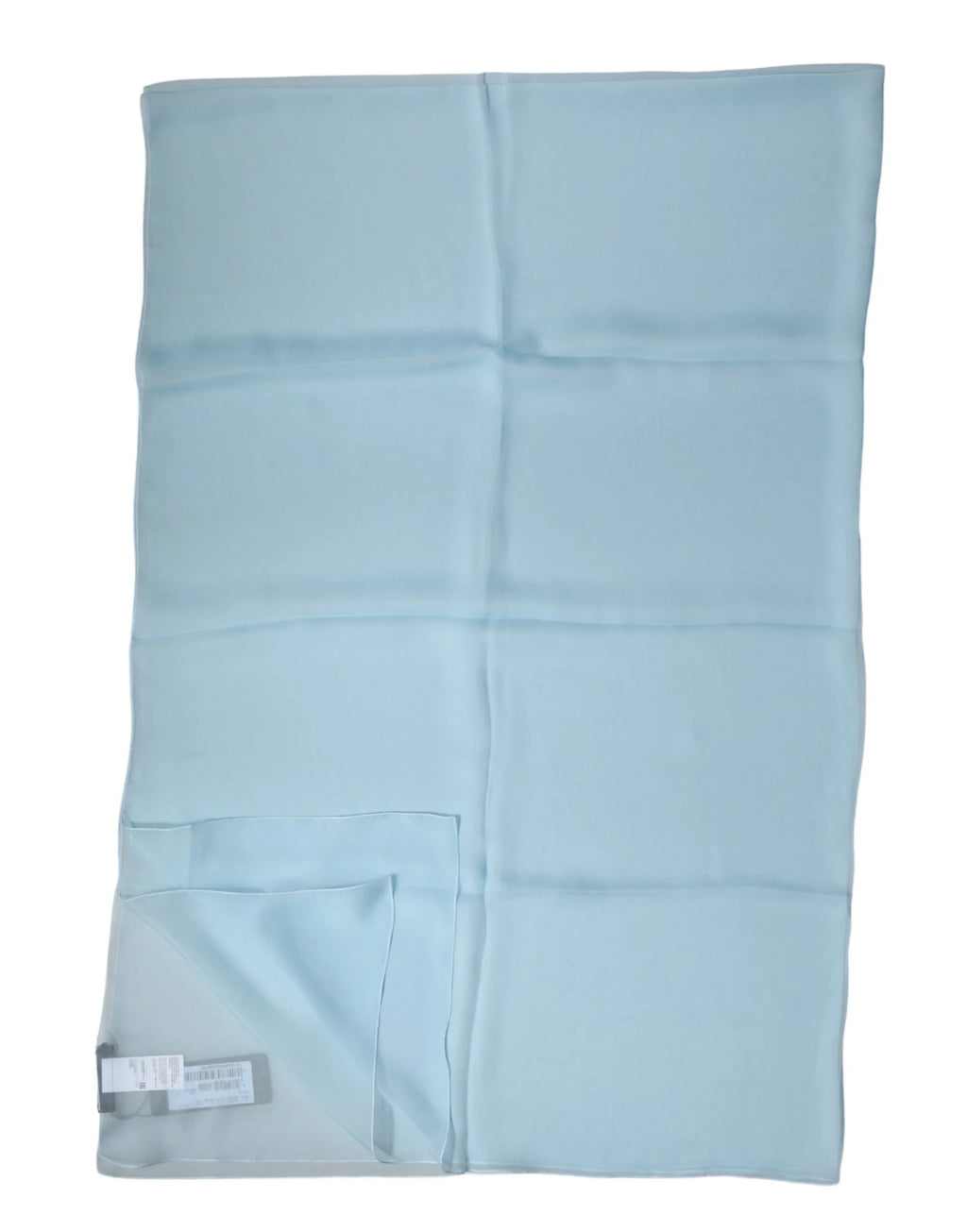 Light Blue Stole Silk Neck Wrap Shawl Scarf